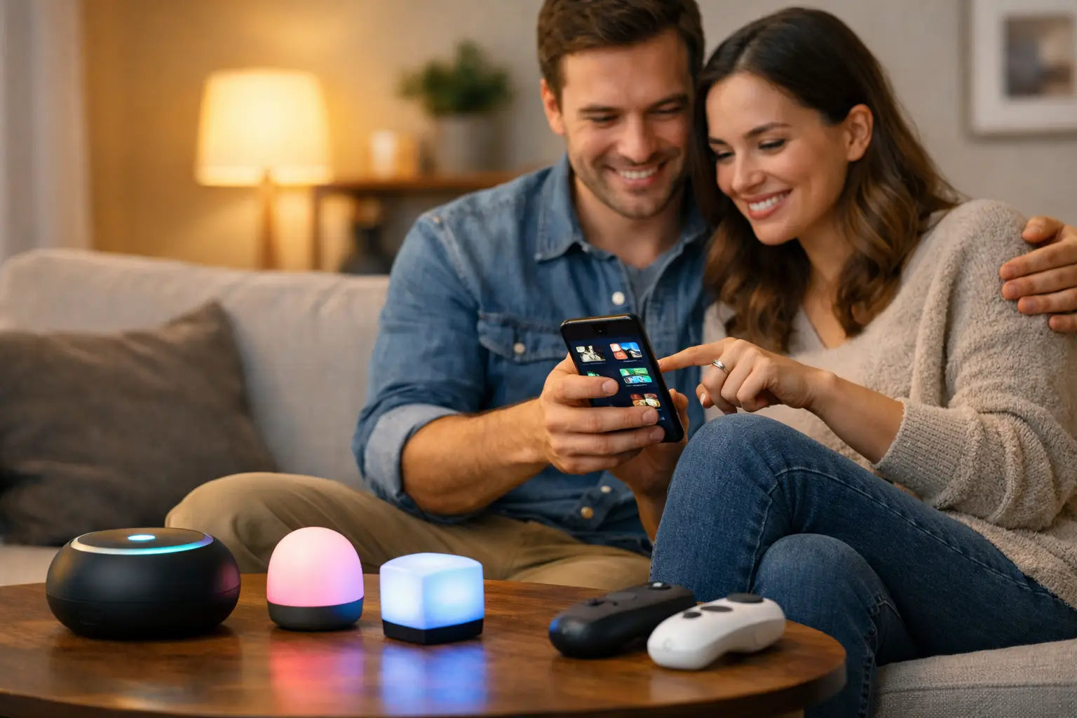 Couples Using App Toys Example Guide