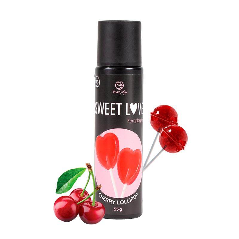 Sweet Love Lubricant Cherry Lollipop 60 ml