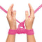 assorted bondage gear including restraints cuffs and blindfolds