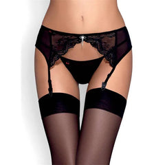 Charms Garter Belt and Thong L XL