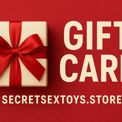 SecretSexToys Gift Card wrapped and ready to gift for intimate exploration and pleasure