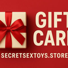 Presentkort med röd rosett från SecretSexToys.store – köp erotiskt presentkort online som diskret erotisk gåva