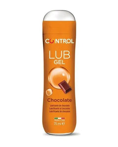 Control chokladglidmedel 75 ml – smakrikt glidmedel för intima stunder i orange flaska