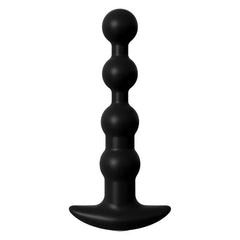 Vibrating Anal Beads Black