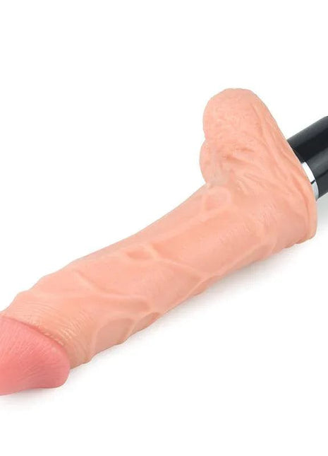 Dildo Flexi 9 with Vibration Flesh