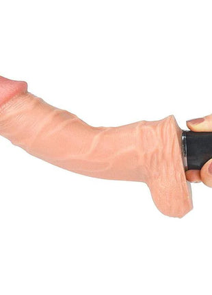 Dildo Flexi 9 with Vibration Flesh