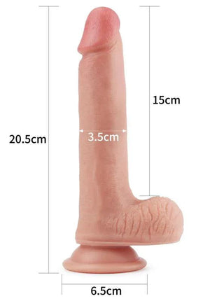 Dildo Nature 8 Liquid Silicone Flesh