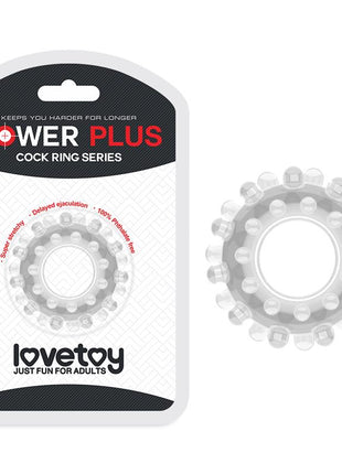 Penis Ring Power Plus Clear