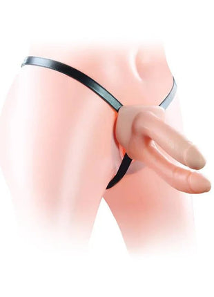 Harness Double Hollow Dildo