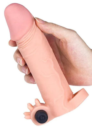 Penis Sleeve with Vibration Add 2 Plesure X Tender Flesh