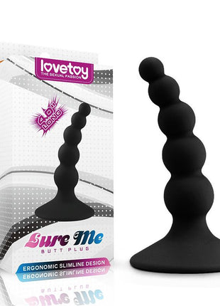 Butt Plug Lure Me Silicone Black