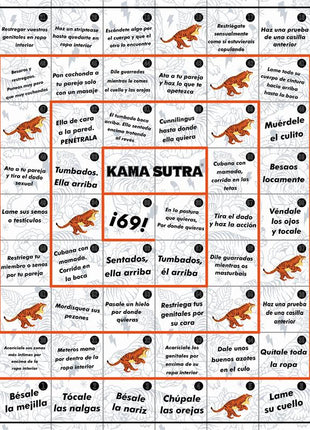 Erotic Board Game The Jump of the Tiger
