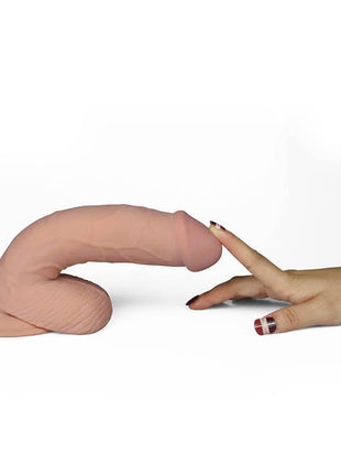 Dildo The Ultra Soft Dude con Vibración 8.8 Natural