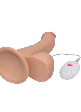 Dildo The Ultra Soft Dude con Vibración 8.8 Natural