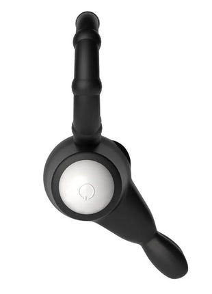 Vibrating Cockring Power Clit Black
