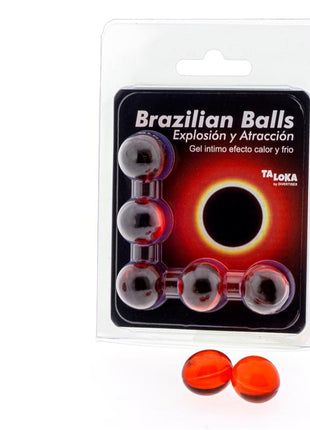 Set 5 Brazilian Balls Cold heat effect