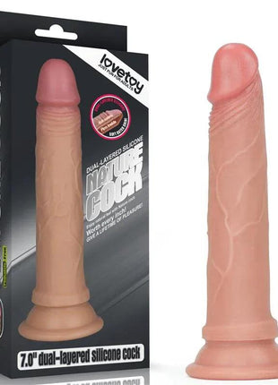 Dildo Nature 7 Liquid Silicone Flesh