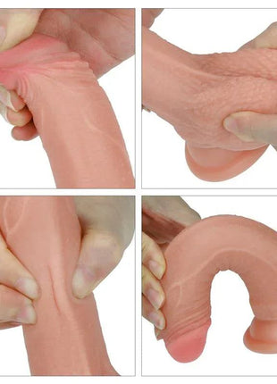 Dildo Nature 7 Liquid Silicone Flesh