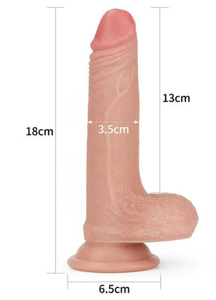 Dildo Nature 7 Liquid Silicone Flesh