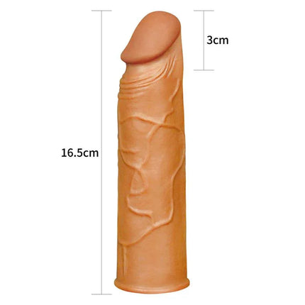 Penis Sleeve Pleasure X Tender Brown