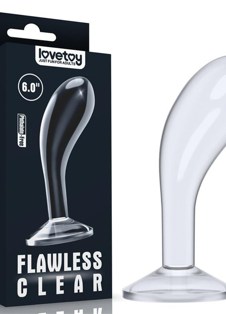 Butt Plug Flawless Clear 6 Clear