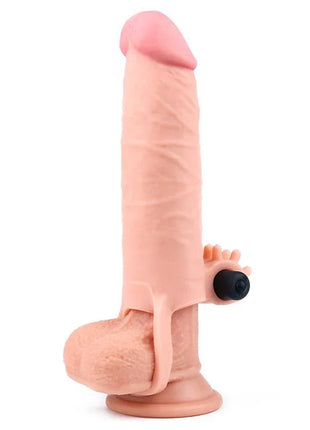 Penis Sleeve with Vibration Add 2 Pleasure X Tender Flesh