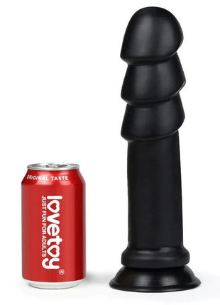 Dildo King Sized Anal Ripples 11.25 Black