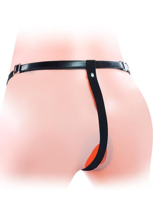 Double Hollow Dildo Strap On Vibrating
