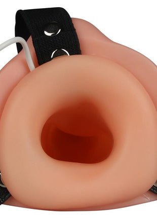 Double Hollow Dildo Strap On Vibrating