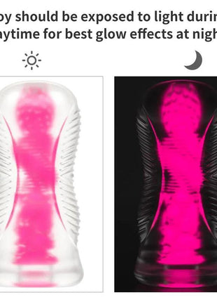 Lumino Play Masturbator Pink Glow 6.0
