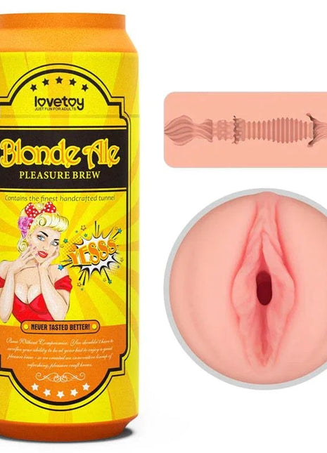 Pleasure Brew Masturbator Vagina Blond Ale