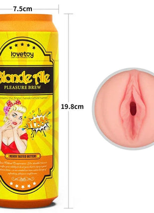 Pleasure Brew Masturbator Vagina Blond Ale