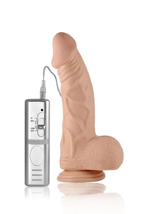 Dildo Real Extreme Dildo with Vibration 9 Flesh