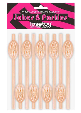 Pussy Straws Pack of 9