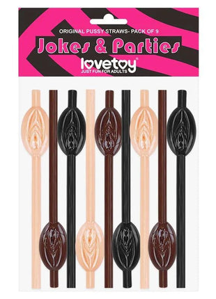 Pussy Straws Pack of 9