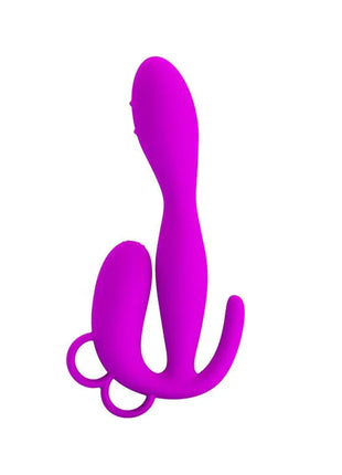 Pretty Love Butt Plug Flowery Purple
