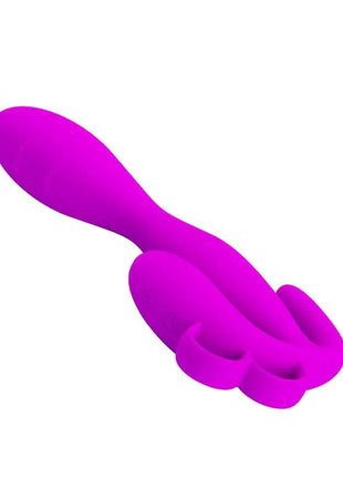 Pretty Love Butt Plug Flowery Purple