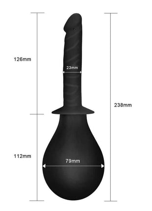 Deluxe Anal Douche Black