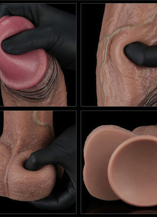 Dildo Dual Layered Silicone XXL 11
