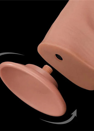 Dildo Dual Layer Sliding Skin 11.5