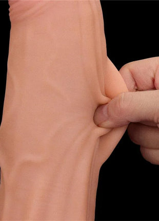 Dildo Dual Layer Sliding Skin 12