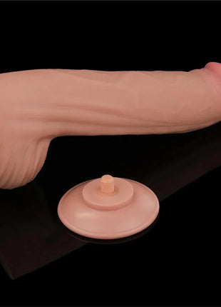 Dildo Dual Layer Sliding Skin 12