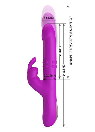 Reese Vibe with Internal Beads and Thrusting USB