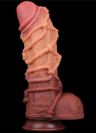Dildo Dual Layer King Size Nature 10.5
