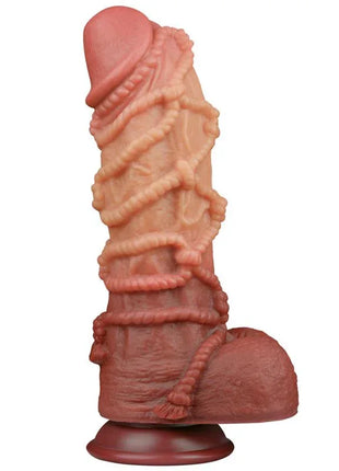 Dildo Dual Layer King Size Nature 10.5