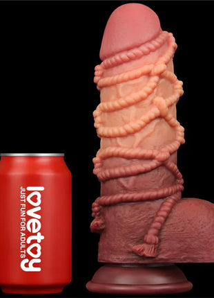 Dildo Dual Layer King Size Nature 9.5