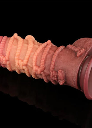 Dildo Dual Layer King Size Nature 9.5