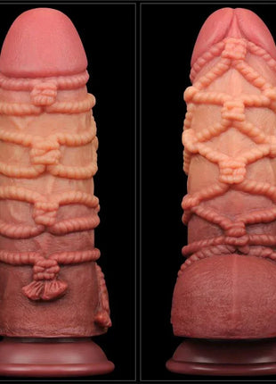 Dildo Dual Layer King Size Nature 9.5