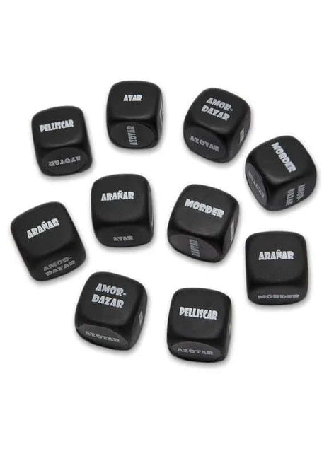 Sado Black Action Dice