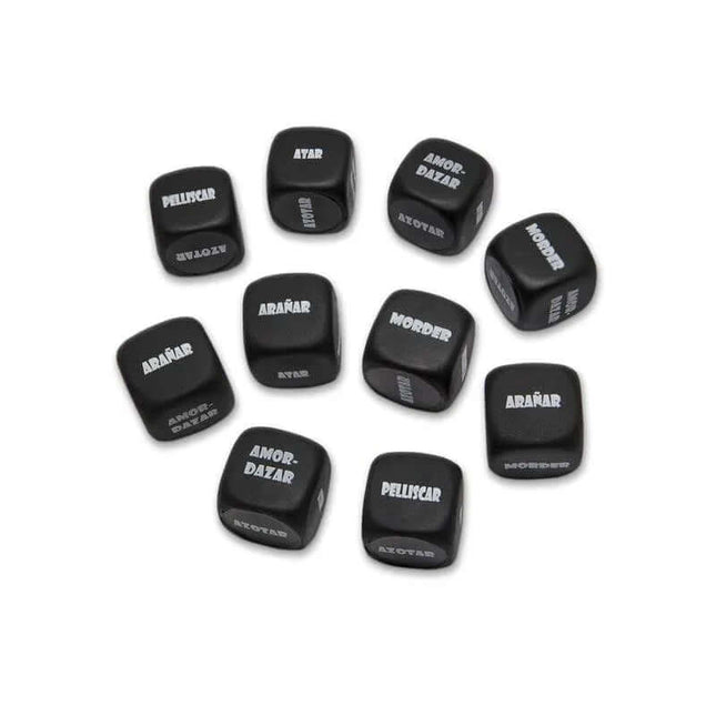Sado Black Action Dice